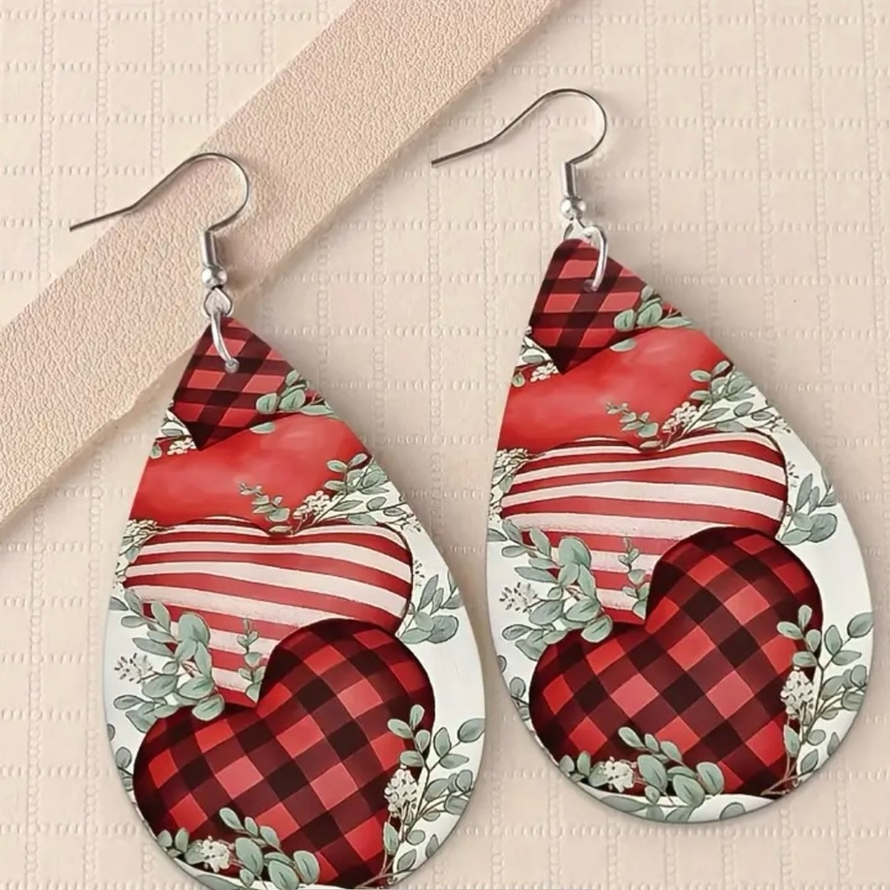 Valentine earrings